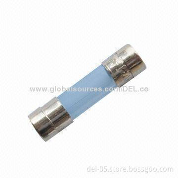 5 x 20mm Time-lag Glass Tube Fuse without Leads, with 500mA, 1, 2, 3, 5 and 10A Current